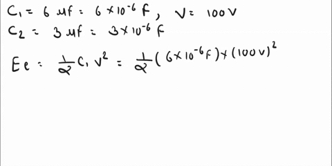 a-6-f-capacitor-is-charged-by-a-100v-supply-it-is-then-disconnected-from-the-supply-and-is-connected-to-another-uncharged-3f-capacitor-how-much-electrostatic-energy-of-the-first-capacitor-is-65693