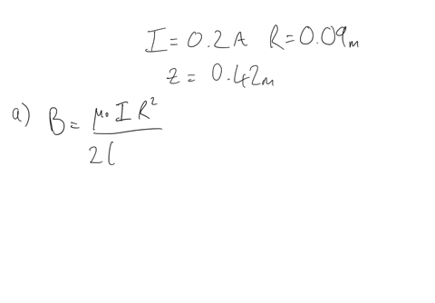 a-a-loop-of-wire-carries-a-conventional-current-of-02-amperes-the-radius-of-the-loop-is-009-m-calculate-the-magnitude-of-the-magnetic-field-at-a-distance-of-042-m-along-the-axis-of-the-loop-76627