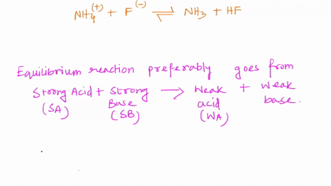 does-the-following-acid-base-reaction-go-to-the-right-or-left-or-is-a-true-equilibrium-nh4-f-nh3-hf-67664