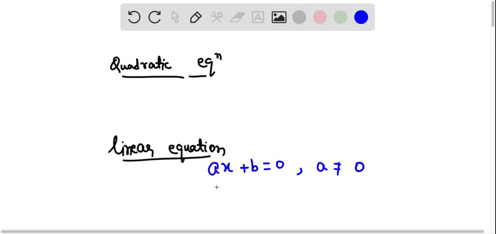 Solved Whats The Difference Between Linear Equations And Quadratic Solved Whats The Difference Between Linear Equations And Quadratic