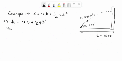 in-the-figure-you-throw-a-ball-toward-a-wall-at-speed-360-ms-and-at-angle-8o-370-above-the-horizontal-the-wall-is-distance-d-160mfrom-the-release-point-of-the-ball-a-how-far-above-the-releas-05553