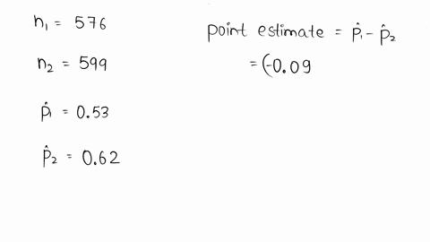 need-help-finding-the-confidence-interval-as-well-consider-two-independent-random-samples-with-the-following-results-576-599-p053-p062-use-this-data-to-find-the-95-confidence-interval-for-th-46844