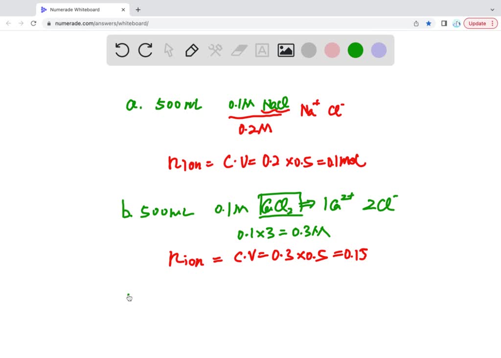 Solved Which Of The Following Aqueous Solutions Contains The Greatest