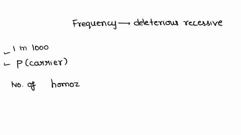 the-frequency-of-a-deleterious-recessive-disease-in-a-large-randomly-mating-population-is-1-in-1000-calculate-the-probability-of-an-individual-being-a-carrier-for-this-recessive-disease-a-07-97033