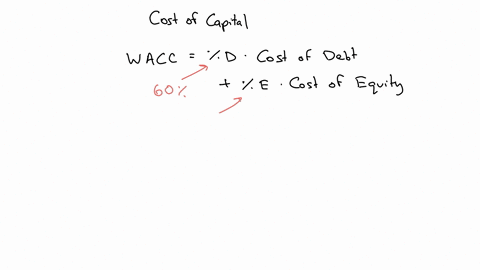 for-a-6040-d-e-mix-of-investment-capital-the-maximum-cost-for-debt-capital-that-would-yield-a-wacc-of-10-when-the-cost-of-equity-capital-is-4-is-closest-to-a-8-b-12-c-14-d-16-16327