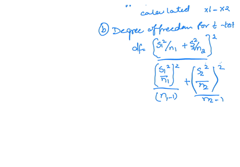 the-following-results-are-for-independent-random-samples-taken-from-two-populations-sample-1-sample-2-n1-20-n2-30-x1-229-x2-201-s1-24-s2-44-a-what-is-the-point-estimate-of-the-difference-bet-17188