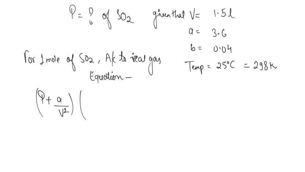 Solved: 1. The Rate Of Diffusion Of 20g Of So2 Is 10 Times Faster Than 