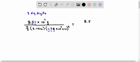 enter-your-answer-in-the-provided-box_-carry-out-the-following-calculation-paying-special-attention-to-significant-figures-where-43-is-exact-rounding-and-units-851-x-10-31416178-x-10-cm-gcm3-96629