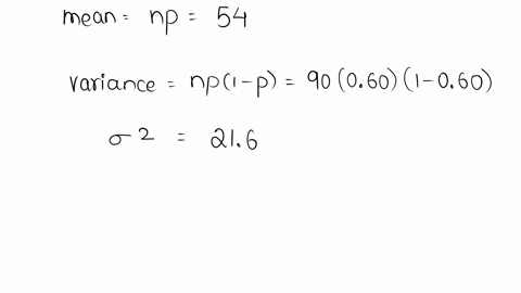 use-the-normal-approximation-to-find-the-indicated-probability-the-sample-size-is-n-the-population-proportion-of-successes-is-p-and-x-is-the-number-of-successes-in-the-sample-n90-p06-px-grea-57476