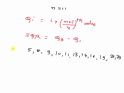 11-consider-the-following-data-set8111459331910132016-a-arrange-the-values-in-ascending-order-b-determine-the-value-of-the-first-quartile-q1-and-the-third-quartile-q3-c-calculate-the-inter-q-78853