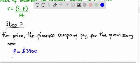 a-180-day-promissory-note-for-3500-was-issued-on-november-8-2014-with-interest-at-6-pa-it-was-sold-80-days-later-to-a-finance-company-at-a-discount-rate-of-9-pa-what-price-did-the-finance-co-09349
