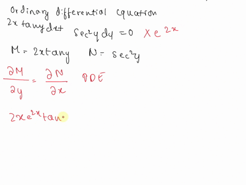 using-exact-ode-method-solve-2x-tany-dx-sec2y-dy-0-72883