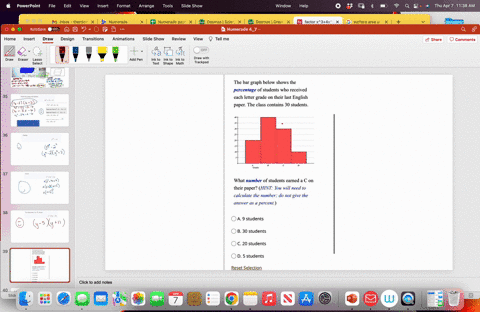 the-bar-graph-below-shows-the-percentage-of-students-who-received-each-letter-grade-on-their-last-english-paper-the-class-contains-30-students-what-number-of-students-eared-a-c-on-their-pape-25096