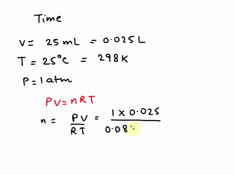 how-long-must-a-current-of-12a-pass-through-a-sulfuric-acid-solution-in-order-to-produce-25ml-of-h2-gas-at-25-degrees-celsius-and-1-atm-pressure-30842
