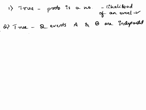 which-of-the-following-statements-are-true-probability-is-a-measure-on-the-likelihood-that-something-will-occur-two-events-a-and-b-are-independent-if-papab-a-probability-is-a-number-between-09165