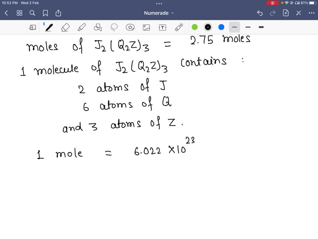 VIDEO solution: 0.0011 1000 6860 0.0033 Avogadro's Number6.022x1023 ...