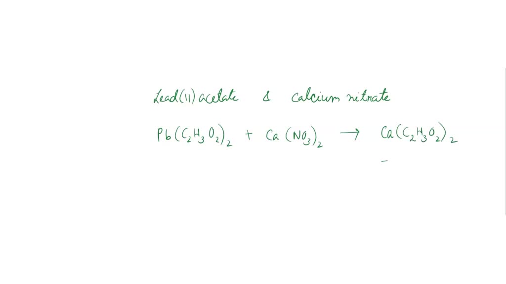 SOLVED what is the chemical formula of the precipitate formed after