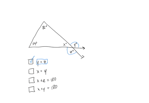 which-of-the-following-statements-are-true-select-all-that-apply-a-triangle-is-shown-829-549-y-2-xy-x-2-180-xy-180-10102