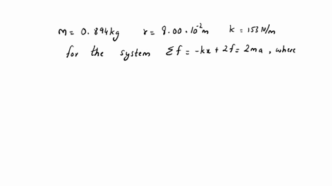 two-uniform-solid-spheres-each-with-mass-0892-kgkg-and-radius-800102-mm-are-connected-by-a-short-light-rod-that-is-along-a-diameter-of-each-sphere-and-are-at-rest-on-a-horizontal-tabletop-a-49039