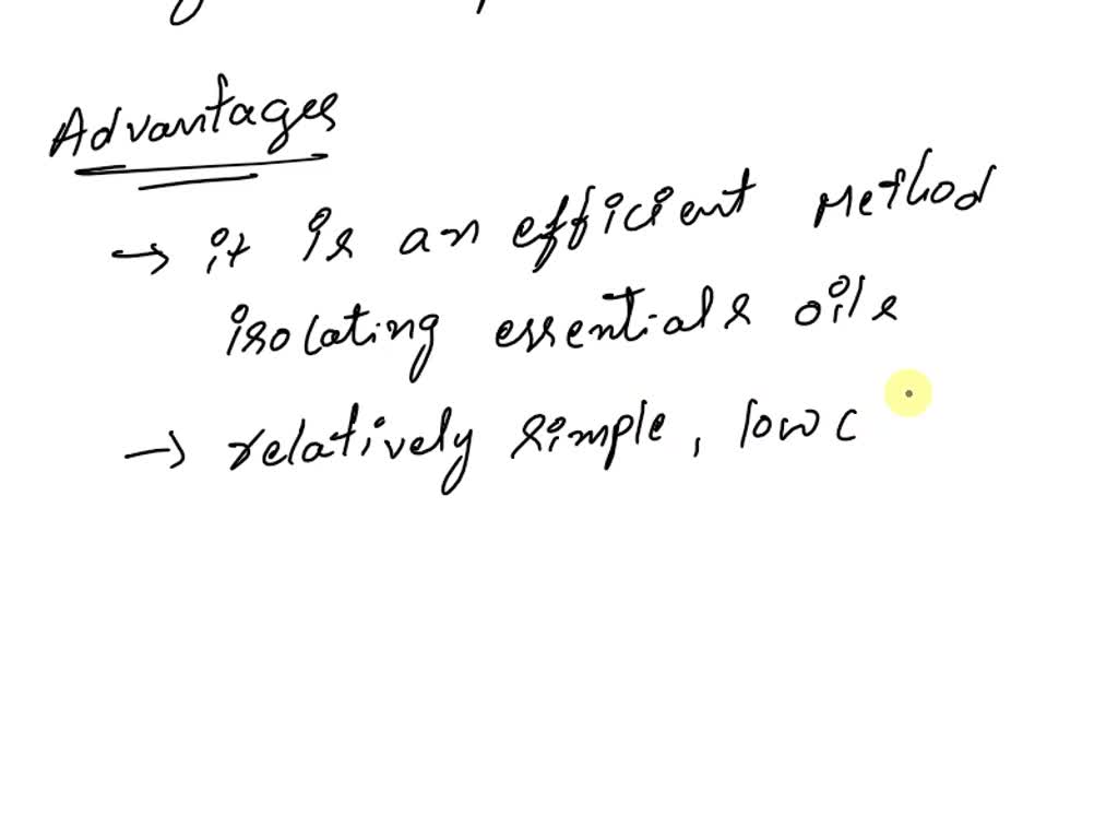 SOLVED What are the advantages and disadvantages of mixersettler