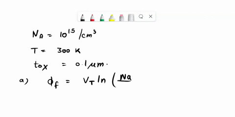 an-mos-capacitor-is-maintained-at-t-300-k-d-01-m-where-d-is-the-oxide-thickness-and-the-silicon-doping-is-na-1015-cm-3-computea-fbwwhens-f-physical-conslants-electronic-charge-q-602-10-c-per-36133