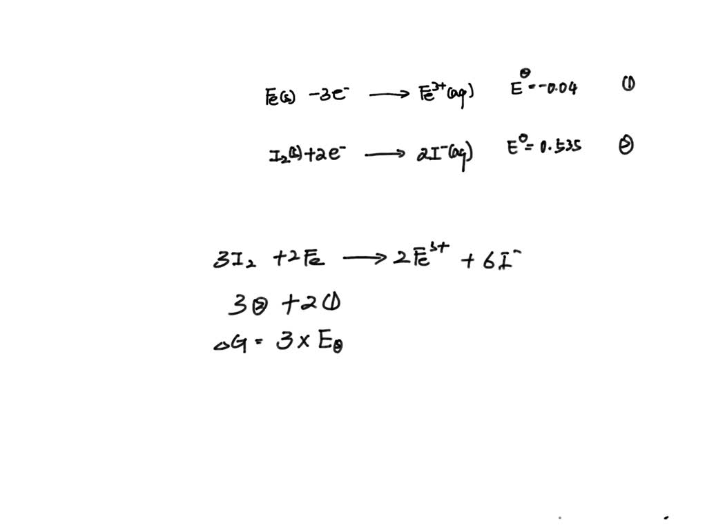 Solved Use The Tabulated Half Cell Potentials To Calculate The E0cell