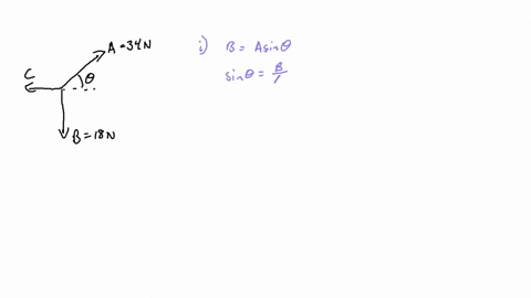 the-vectors-mathrma-mathrmb-and-mathrmc-shown-in-the-diagram-alongside-add-together-so-that-their-resultant-is-zerouse-the-method-of-components-to-find-thei-the-bearing-of-vector-a-andii-the-magnitude