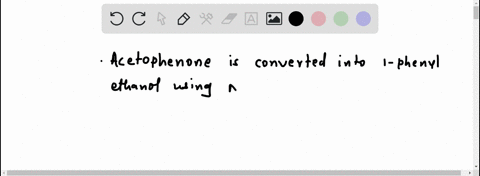 write-equations-for-all-steps-in-the-synthesis-of-the-following-from-acetophenone-using-any-other-needed-reagents-4