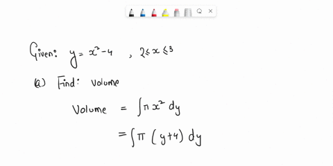 question-the-curve-y-22-_-4is-to-be-rotated-about-the-y-axis-for-2-3-_-this-forms-a-bowl-shaped-body-of-a-constant-density-see-diagram-below-a-find-the-volume-enclosed-by-the-body-in-other-w-51904