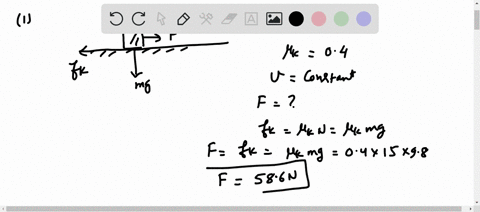1-a-15-kg-block-slides-across-a-horizontal-floor-k-04-when-pushed-by-a-horizontal-force-f-if-the-block-slides-at-a-constant-speed-of-42-ms-then-what-is-f-2-a-30-kg-wagon-is-towed-by-a-rope-a-39027