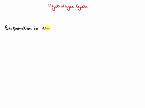 during-which-process-of-the-hydrologic-cycle-does-the-sun-heat-surface-water-causing-the-water-to-change-from-its-liquid-state-to-its-gaseous-state-a-condensation-b-infiltration-c-evaporatio-65326