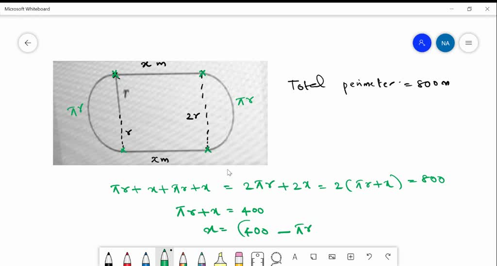 SOLVED point) An outdoor playing field has the shape of a rectangle