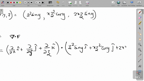 find-the-divergence-of-fxyz-z2siny-xz2cosy-2xzsiny