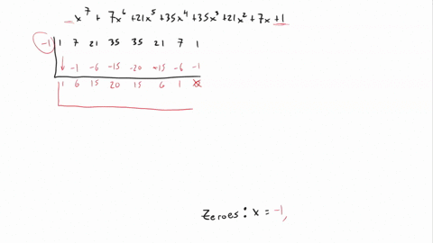 11-find-all-rational-zeros-of-the-polynomial-function-enter-your-answers-as-a-comma-separated-list-enter-all-answers-including-repetitions-plx-x7-zx-21x5-35x4-35x3-21x2-_-zx-1-06144