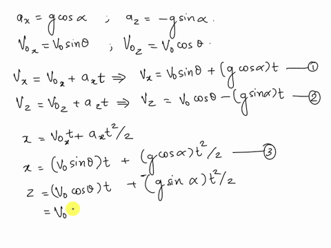 problem-2-the-figure-shows-a-hill-that-is-inclined-at-an-angle-a-45-relative-to-the-vertical-a-projectile-is-launched-from-the-origin-0-with-an-initial-velocityvo-of-norm-vo-4sthe-velocity-v-80588