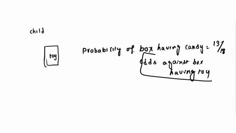 a-child-has-a-box-of-candies-which-might-have-a-toy-inside-the-odds-against-the-box-having-a-toy-are-45-fraction-what-is-the-probability-of-the-box-having-a-toy-bat-a-certain-charity-fundrai-75377