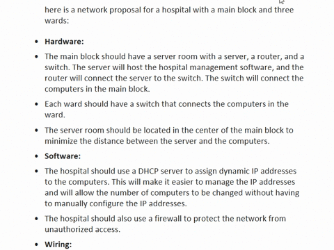 a-network-proposal-has-to-be-designed-for-a-hospital-which-has-the-following-there-is-a-main-block-and-three-wards-in-the-campus-the-main-block-is-the-administrative-block-where-registration-12434
