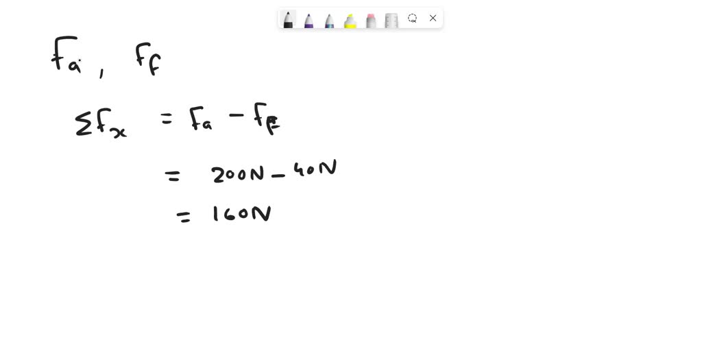 SOLVED A force of 200N pulls a sledge of mass 50kg and a