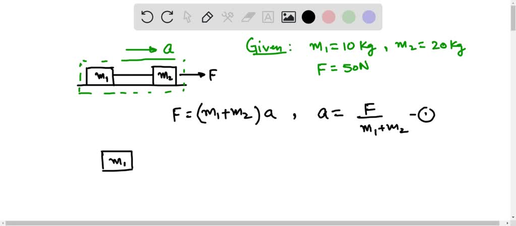 Refer to Pearson homework Module 5. A 40 kg box on a frictionless table ...