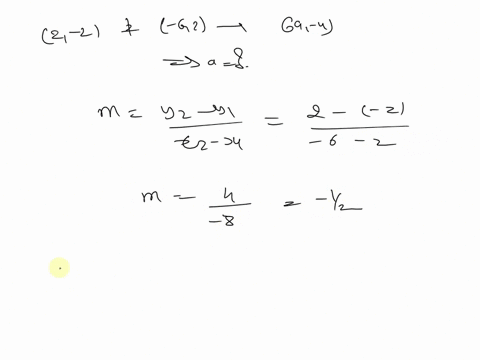 a-line-passes-through-the-points-2-2-and-62-the-point-a-4-is-also-on-the-line-what-is-the-value-of-a-6-1-1-6-67166