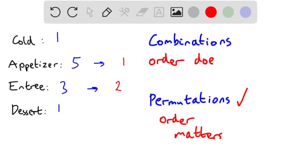 My favorite Moroccan restaurant offers the following menu Cold