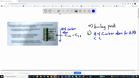 14-during-petroleum-distillation-kerosene-and-hydrocarbons-with-12-18-carbons-used-for-diesel-fuel-condense-at-position-marked-on-this-diagram-3pts-separating-hydrocarbons-by-distillation-de-63135