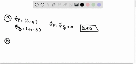 point-for-each-of-the-following-pairs-of-functions-f-and-g-determine-if-the-level-curves-of-the-functions-cross-at-right-angles_-and-find-their-gradients-at-the-indicated-point-a-fzy-5x-4y-g-52947