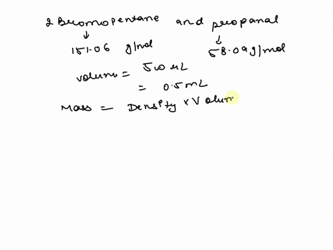 grignard-reaction-experiment-2-bromopentane-to-4-methyl-3-heptanol-added-500-microlitres-of-propanal-to-grignard-reagent-trying-to-get-the-theoretical-yield-of-4-methyl-3-heptanol-in-grams-a-84255