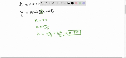 ii-a-cord-has-two-sections-with-linear-densities-of-010-mathrmkg-mathrmm-and-020-mathrmkg-mathrmm-fig-34-an-incident-wave-given-by-d0050-mathrmm-sin-75-x-120-t-where-x-is-in-meters-and-t-in-seconds-tr