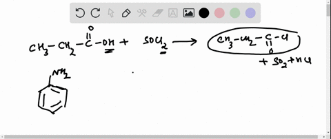 a-write-the-structural-chemical-equation-for-the-reaction-of-propanoic-acid-with-thionyl-chlorideb-write-the-structural-chemical-equation-for-the-reaction-of-the-acid-chloride-formed-in-part-51306