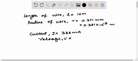 calculate-the-resistivity-of-a-wire-of-length-100-m-long-having-radius-0321-mm-if-388ma-current-flows-through-the-wire-when-it-is-connected-to-a-120-v-battery
