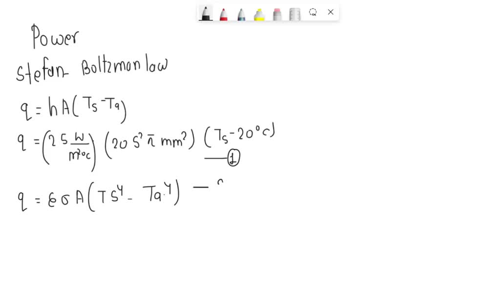 SOLVED A soldering iron has a cylindrical tip of diameter 6.3 mm and