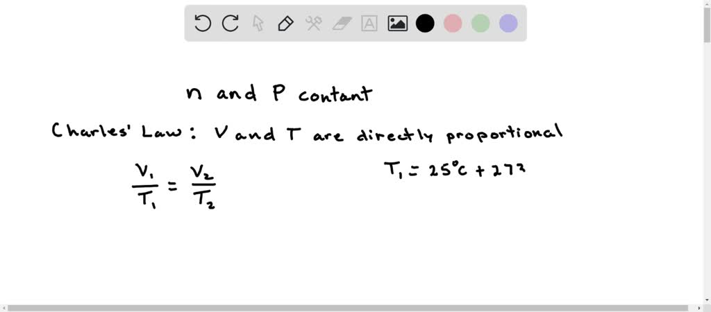 SOLVED: A gas sample in a closed, expandable container of initial