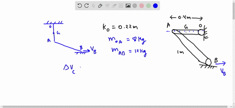 the-8-kg-crank-oa-with-mass-center-at-g-and-radius-of-gyration-about-o-of-022-m-is-connected-to-the-12-kg-uniform-slender-bar-ab-if-the-linkage-is-released-from-rest-in-the-position-shown-co-14734
